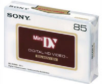 Sony 85 min Mini DV Cassette (DVM85HDV)